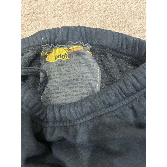 Aviator Nation Charcoal Grey Sweatsuit Set Ninja Hoodie Ombré Bolt Sweatpants - Picture 10 of 11